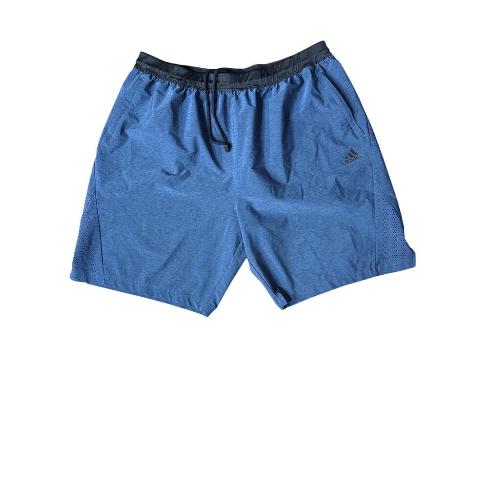 Adidas Axis Woven Training Shorts Size 2XL in Altered Blue